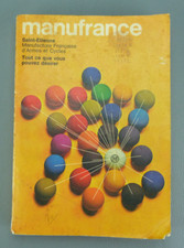 Catalogue MANUFRANCE Saint-Etienne Manufacture française Armes et Cycles 1968.