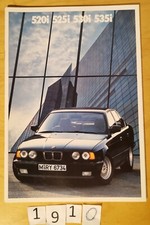BMW 5 E34 520i 525i 530i 535i Prospectus Allemand 48 pages 01/1988