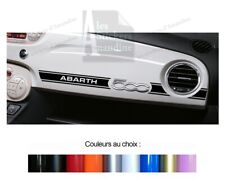 1 X BANDE RACING TABLEAU DE BORD POUR FIAT 500 SPORT AUTOCOLLANT STICKER BD536-7