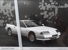 Photo Presse RENAULT Alpine V6 Turbo embargo  1 / 1985 ref 37