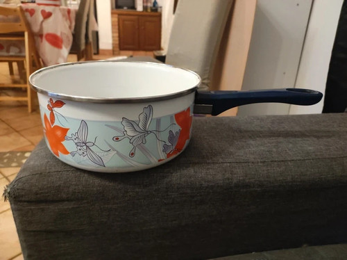 Casserole vintage acier - vintage,