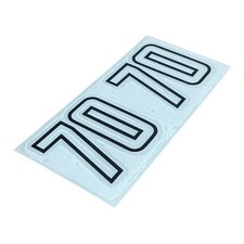 JEU AUTOCOLLANTS BLASONS 70