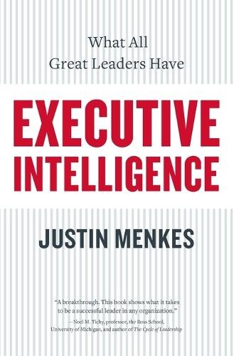 Justin menkes executive - justin,