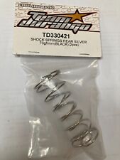 Radio Control Team Durango DNX DEX 408 #TD330421 Shock springs Rear Silver 73gf/