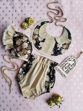 Baby Girl Floral Cotton Set