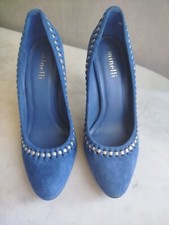 MINELLI Escarpins Velours Bleu