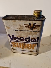 Ancien bidon d'huile Veedol