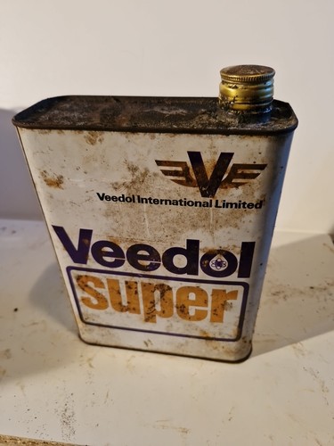 Ancien bidon huile veedol - bidon,