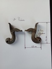 paire de chiens pour fusil ancien à broches