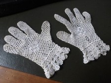 Paire de gants anciens en