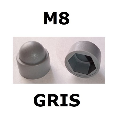 Gris bouchon vis cache - vis,
