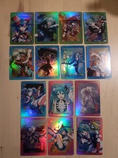 LR Foil Hatsune Miku Project Lot 14 Cartes Trading Card 2023 16th Anniversary 
