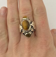 Bague À Poison Vintage Argent