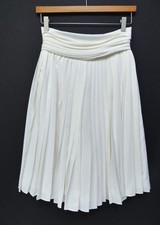 Magnifique Jupe culotte BLEU BLANC ROUGE, blanche, plissée, T 34/36, TBE
