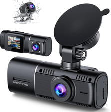 3 Canaux Dashcam Voiture Avant