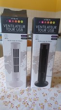 Lot de 2 Ventilateurs tour USB