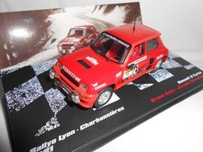 RENAULT 5 TURBO N°3 DU RALLYE LYON-CHARBONNIERES DE 1981  1/43ème