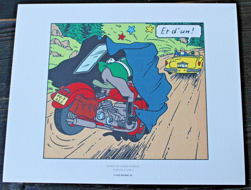 Litho libris tintin extrait - litho,