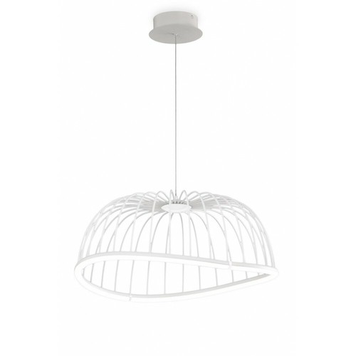 Suspension aluminium blanc - suspension,