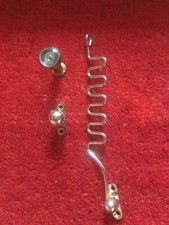 Oeil de juda extensible et arrêt de porte laiton en trés bon état