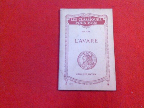 Avare moliere 1934 - -,