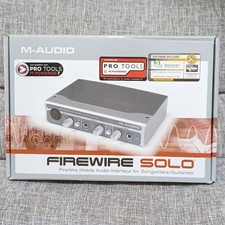 Enregistrement interface audio solo M-Audio FireWire occasion bon état