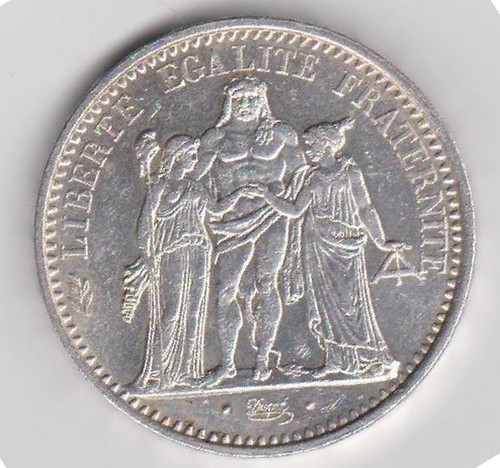 Pièce francs argent type - 10,