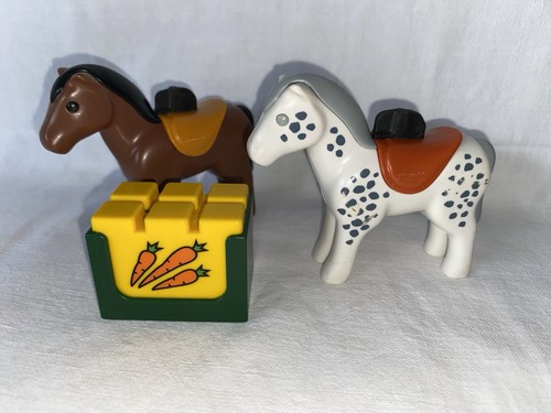 Playmobil 2 horses - playmobil, with