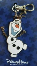 Bijou de lanière en métal pour pins Disney Disneyland Paris : Olaf Neuf