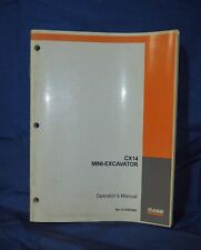 Case CX14 Mini Pelleteuse