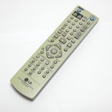 TELECOMMANDE LG 6711R1P104F VCR ET DVD MAGNETOSCOPE OFFICIEL ORIGINAL TESTE