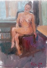 Tableau Peinture Huile Sur