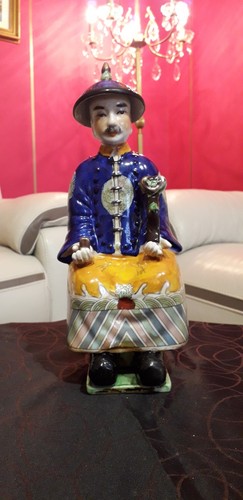 Statue chinoise porcelaine - statue,