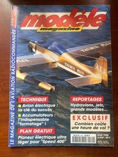 Modèle Magazine 539 du 08/1996; Plan Sirocco/ Essai Ultimate de Topp/ Speed 400