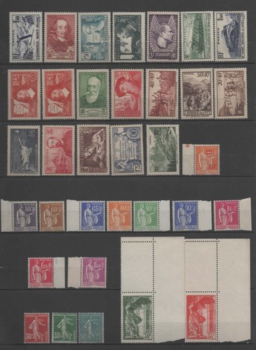 France annee 1937 t - 1937, n°y&t