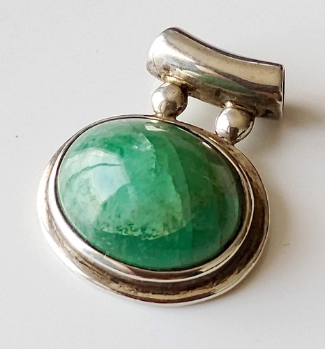 Pendentif emeraude et - emeraude,