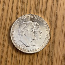 100 Francs Argent Rainier III Monaco 1982 14,7g