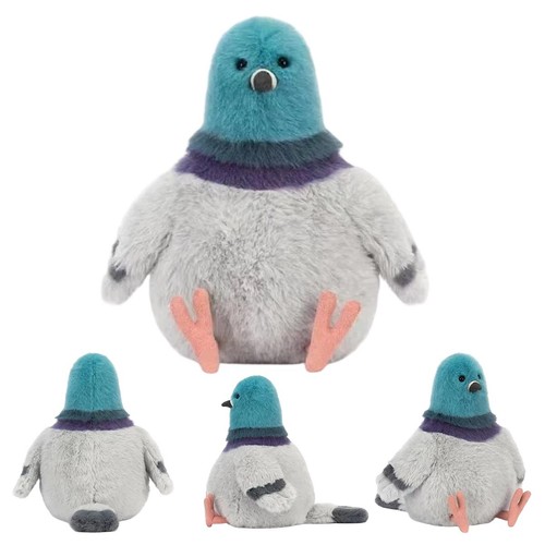Peluche pigeon réaliste doux - peluche,