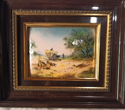Tableau émaux limoges - de,
