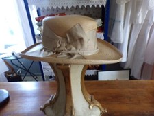 Chapeau ancien paille en pour
