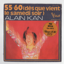 ALAIN KHAN 45T 7'' SP 'Comme dans les romans - 55-60' VOGUE 45 V 4272