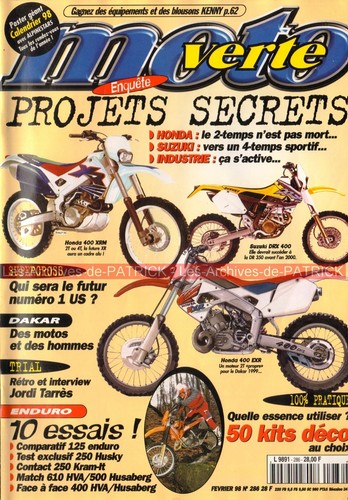 Moto verte 286 husqvarna 250 - 286,