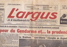 L'ARGUS N°2723 LA BRABHAM &