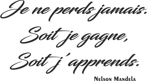 Stickers adhésif citation - stickers,