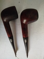 Lot de  2 Pipes anciennes ROPP dont une en Bruyère de luxe