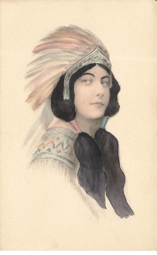 Indien jeune femme - indien, indienne