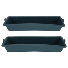  Lot de 2 mangeoires pour chèvres : mangeoires pour poulets, seau