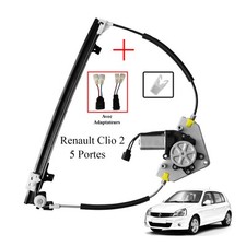 LEVE VITRE AVEC MOTEUR AVANT GAUCHE POUR RENAULT CLIO II (5P) - 7700842241