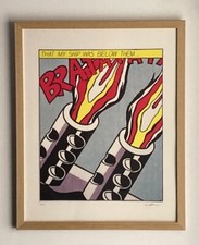 lithographie Roy Lichtenstein