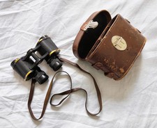 1 Paire de jumelles militaires françaises (1935) WW2 - HUET Paris 6X24